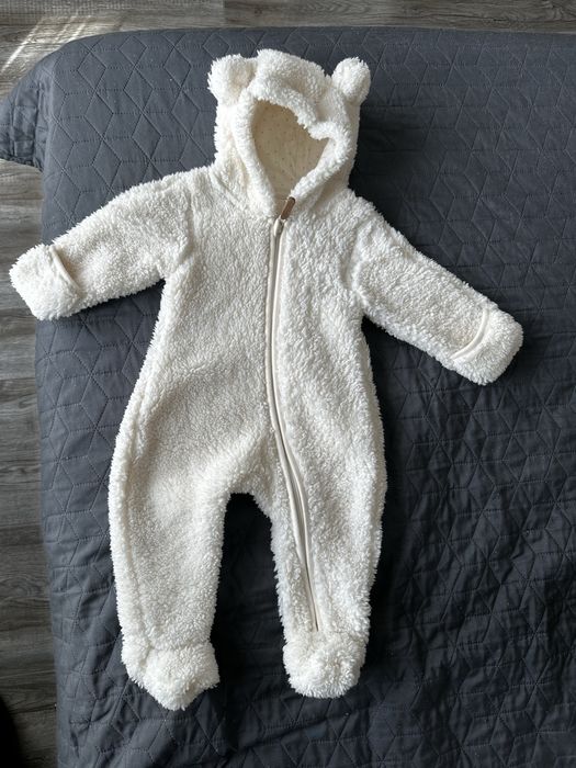 Мъхест гащеризон с ушички, 2-4м