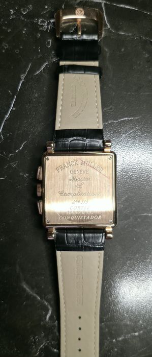 Franck muller gold chrono