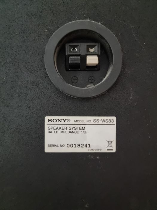 Coloane +tun de bass home cinema Sony