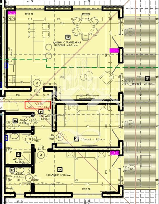 Продава се Тристаен апартамент в Велинград - 161 кв.м за 1100 €/кв.м - Снимка #3