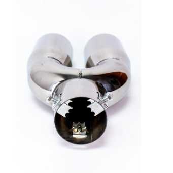 Накрайници за ауспух, двойни