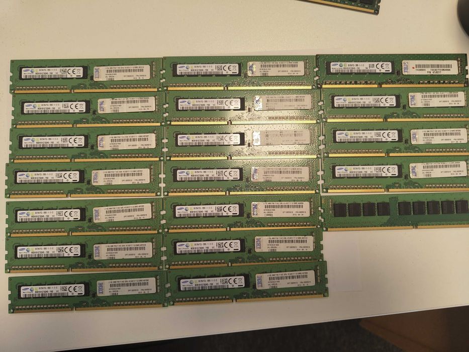 (x275) DDR3/DDR3L ECC Enterprise RAM Memory Lot/Bucati (Adata, IBM, Samsung, Hynix, Micron)