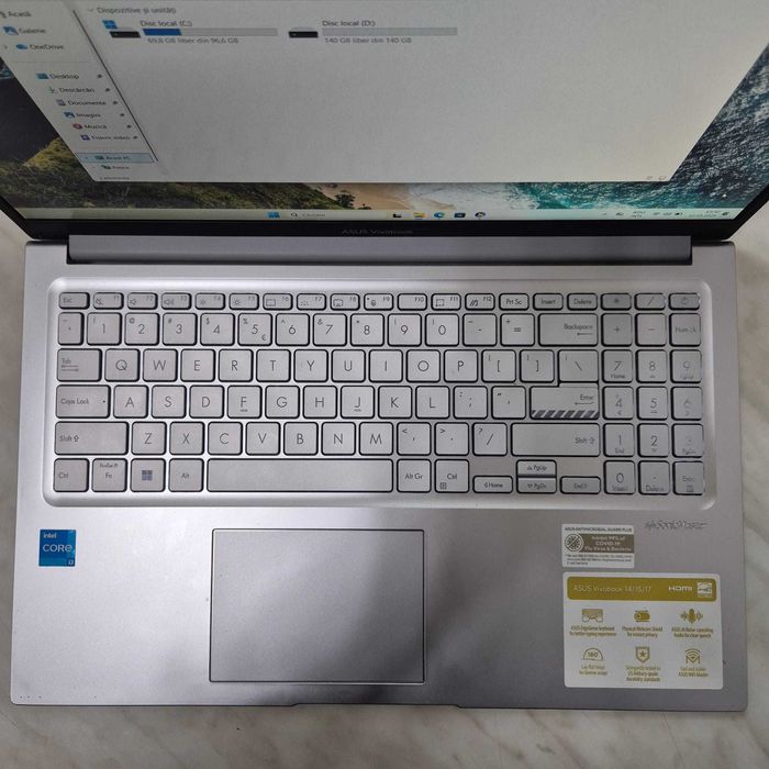 Laptop Asus VivoBook i3 gen 12 8gb fara incarcator Zeus Amanet Rahova 34460