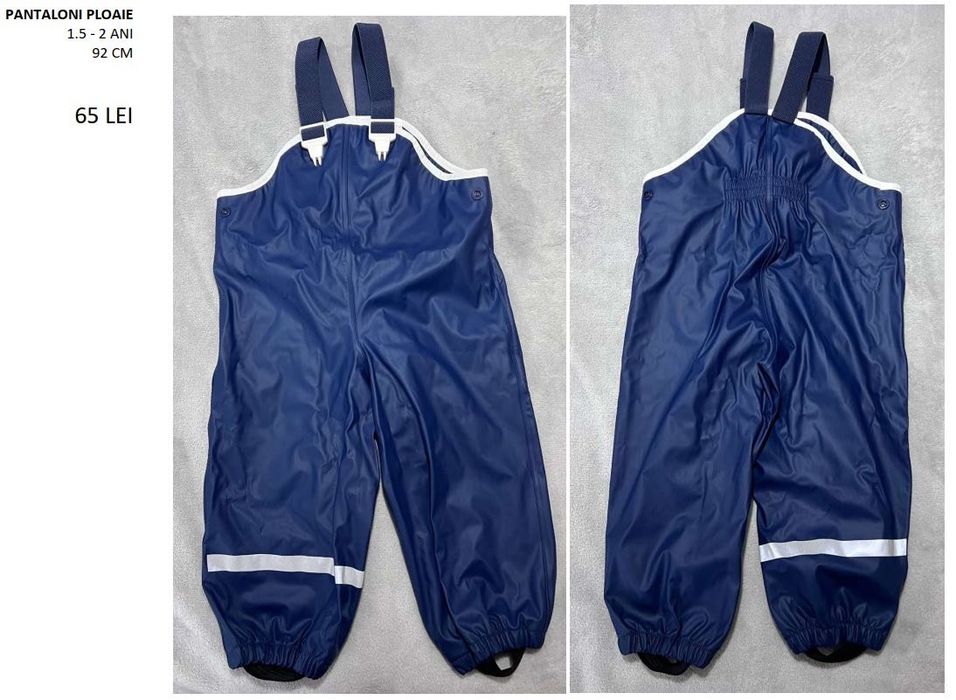 Pantaloni ploaie copii 1,5-2 ani