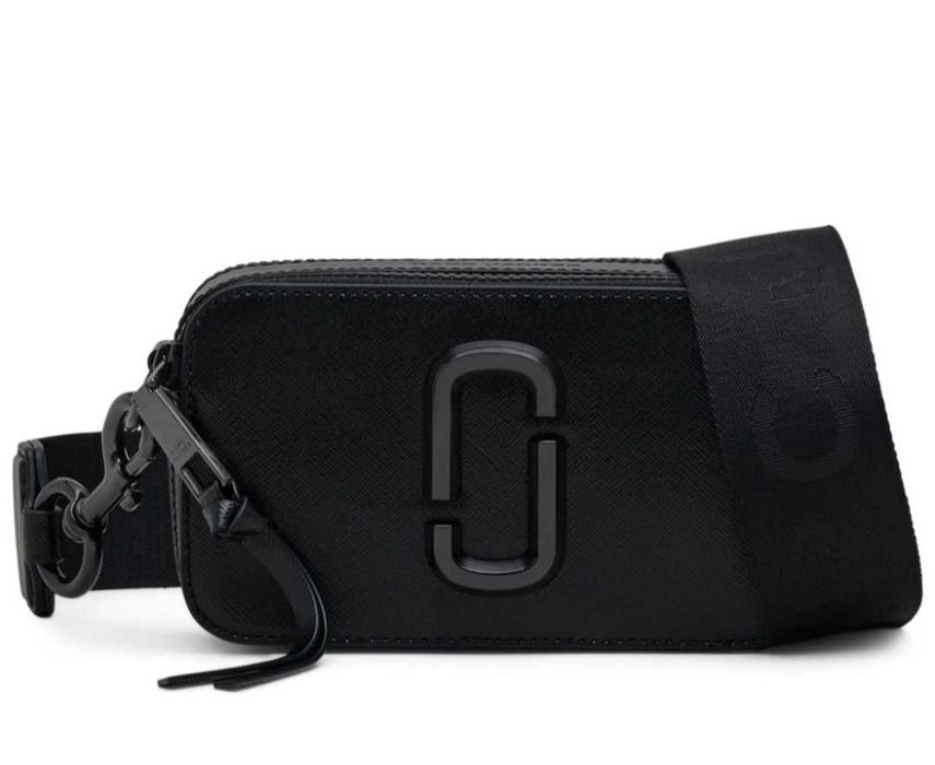 Geanta Marc Jacobs The Snapshot – Original, Piele, Negru