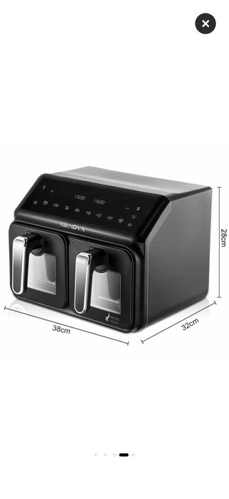 Airfryer 2 compartimente