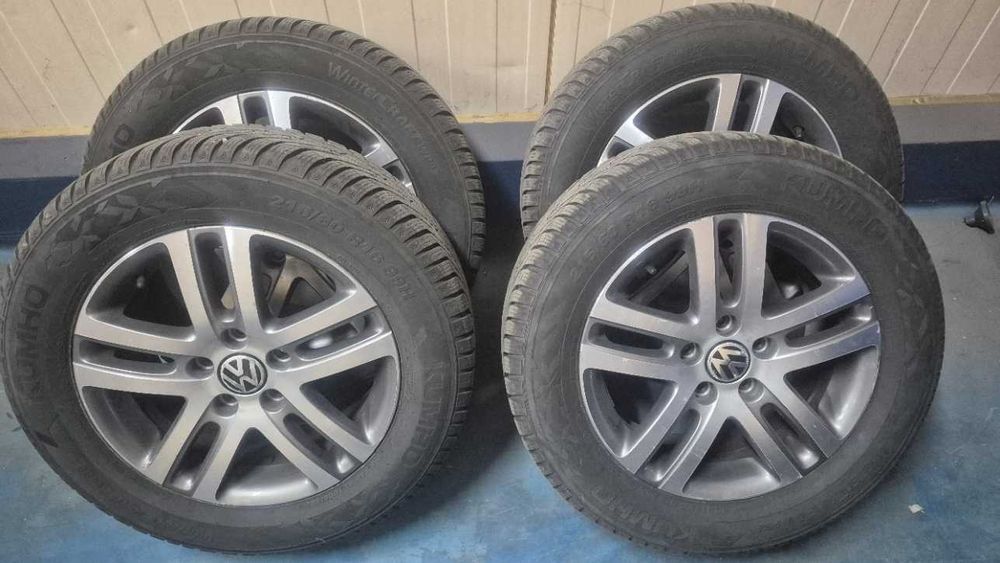 Jante originale vw cu cauciucuri noi Kumho/schimb
