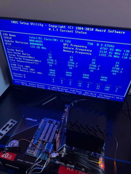 Дъно Дънна платка Gigabyte GA-P55-US3L LGA 1156 P55 DDR3