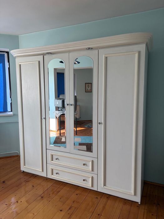 Set Mobilier dormitor alb, 5 piese