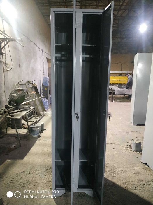 Темир шкаф 2 секцияли