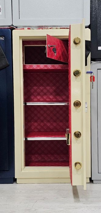 Сейф металичиски ручка калитли 100×50×40 доставка бесплатная