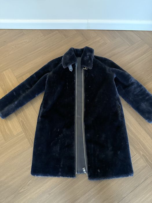 Palton Guess blana artificiala