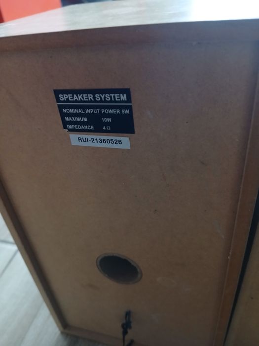 Boxe Speaker system 10w 4ohm