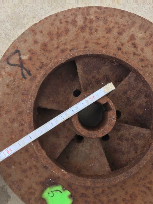 Rotoare pompe romanesti tip Lotru, Cerna, Sadu, Cris ( ax 24 /44 mm)