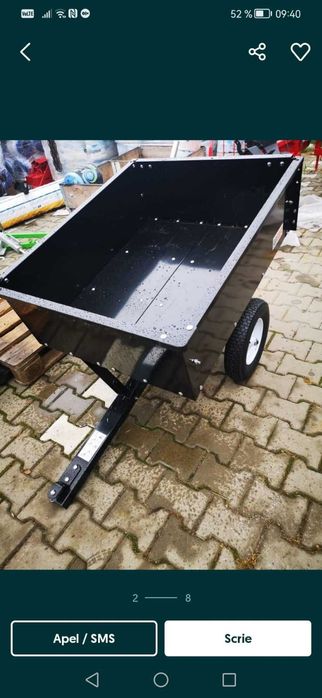 Remorcuta ATV Remorcuta Motocultor Remorcuta Universala