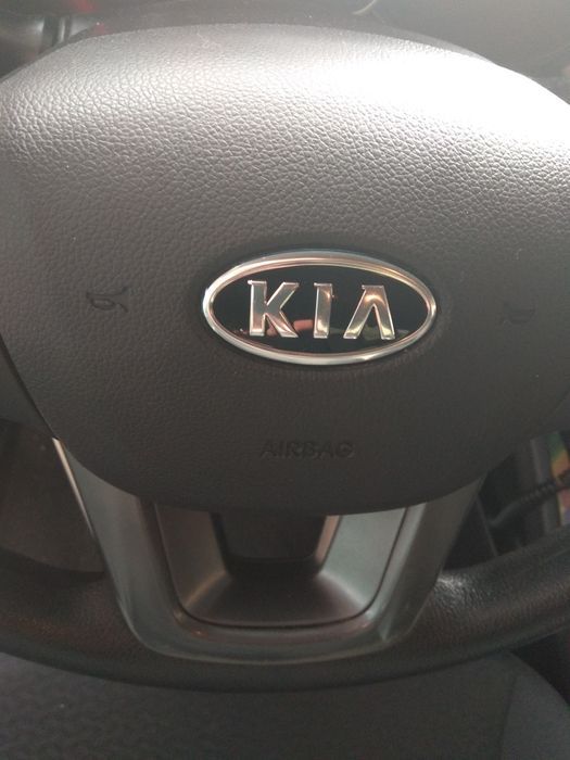 Хром на руль Киа Рио.