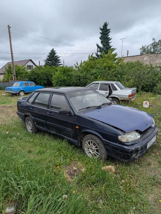 Ваз 2115 на полном ходу
