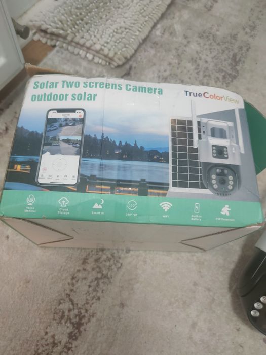 Camera de supraveghere solară 4G