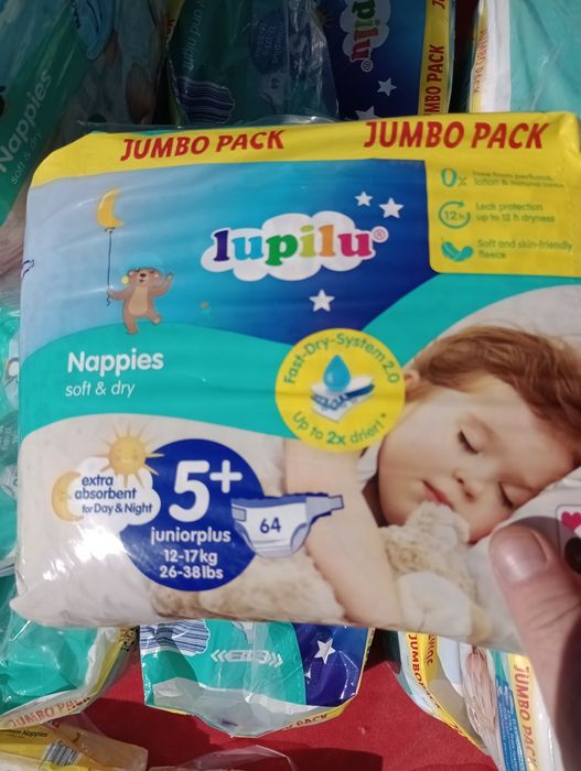 Scutece Lupilu anglia 60 lei bax