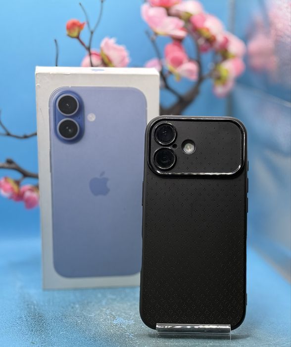 ГАРАНЦИОНЕН!!! Apple iPhone 17, 256GB, 5G, Mist Blue + адаптер Apple