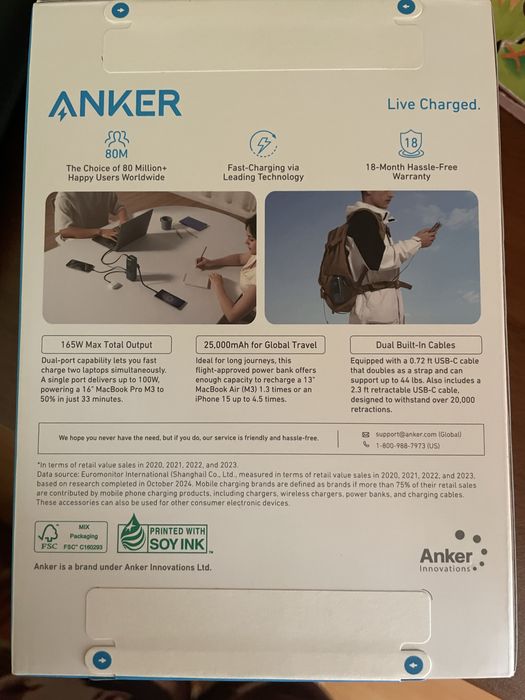 Преносима батерия Анкер Power bank Anker