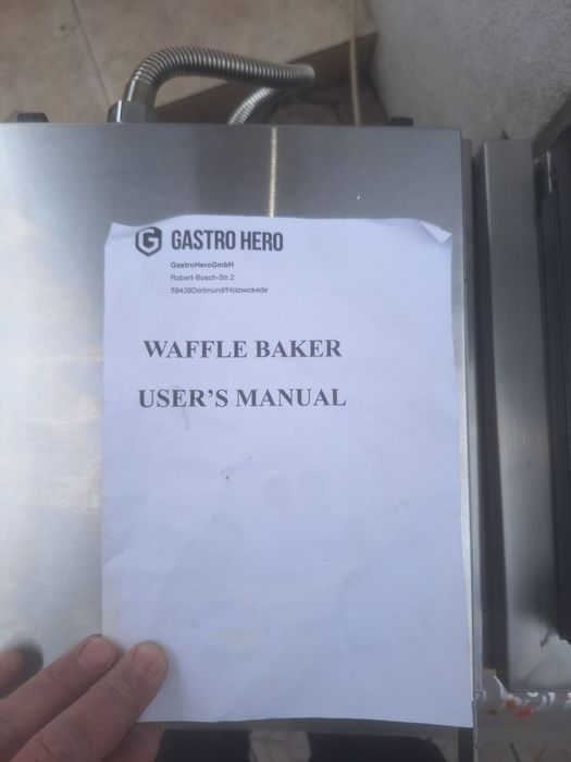 Aparat profesional pentru vafe