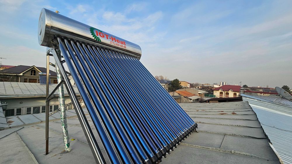 Подогрев бассейна с помощью солнечный водонагреватель с гарантией