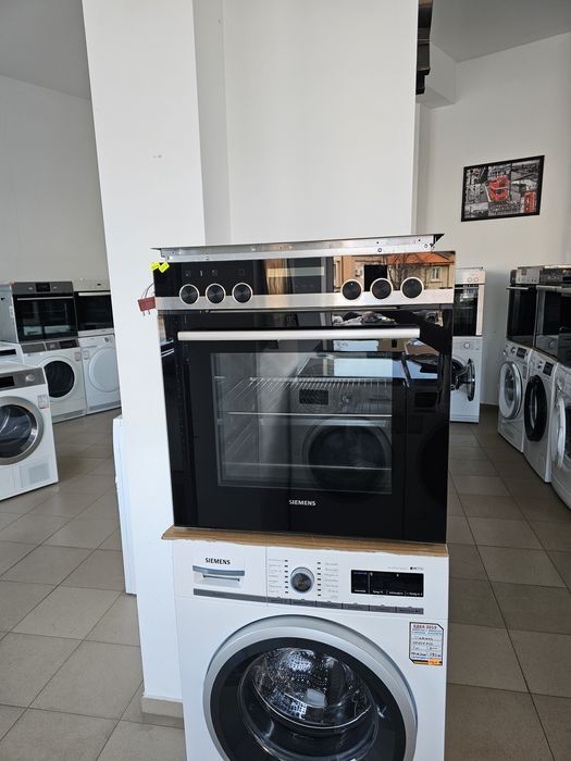 Фурна за вграждане с керамичен плот SIEMENS