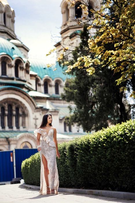 Официална рокля на дизайнер София Борисова, Romantika Fashion