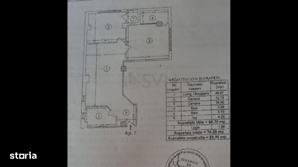 Apartament 3 camere I Damaroaia I
