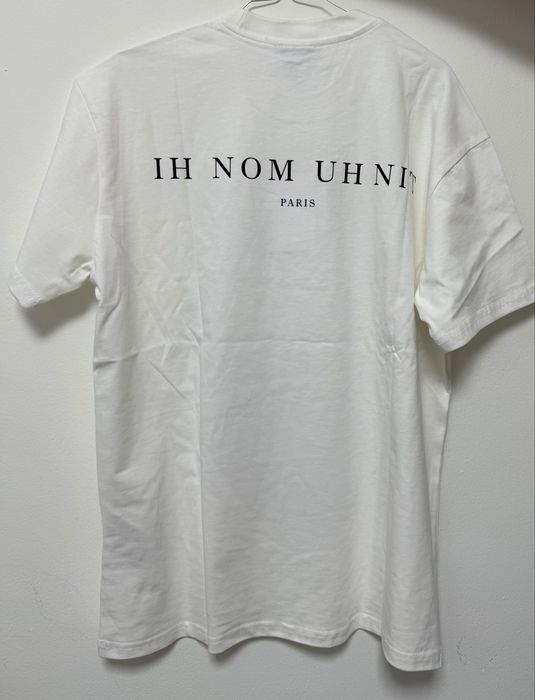 Tricou IH NOM UH NIT alb – CALITATE PREMIUM | Nou streetwear