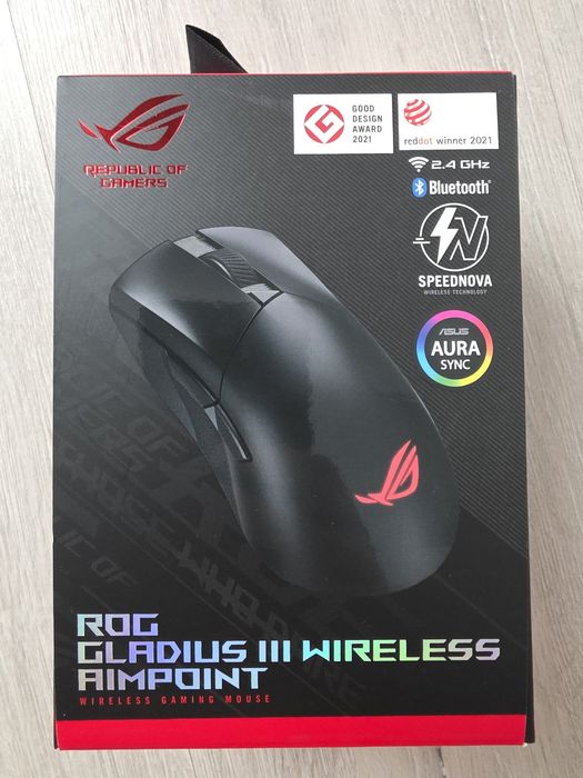 Vând mouse gaming wireless ASUS Gladius 3