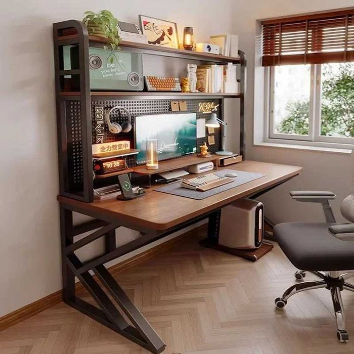 Стол с полками kompyuter stoli