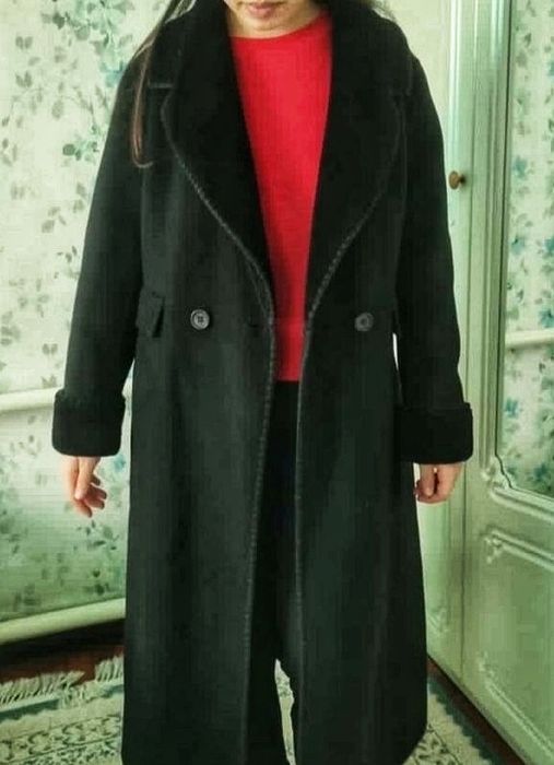 Пальто из 100% шерсти