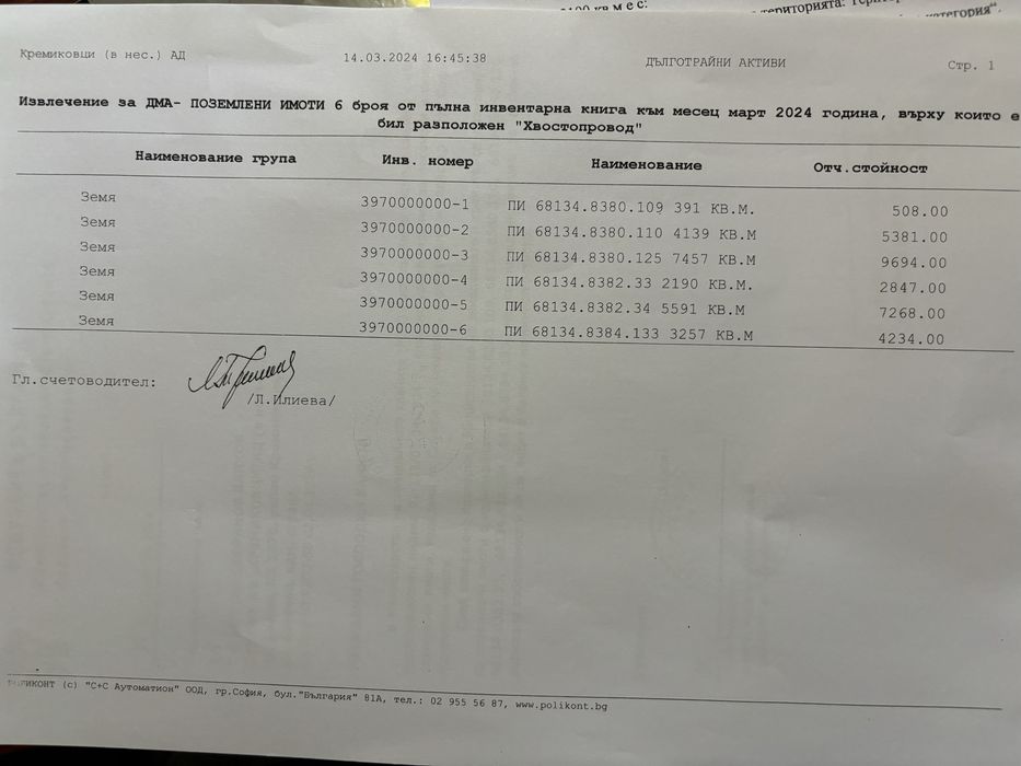 Продава се Парцел в София, Ботунец - 2200 кв.м за 15 €/кв.м - Снимка #3