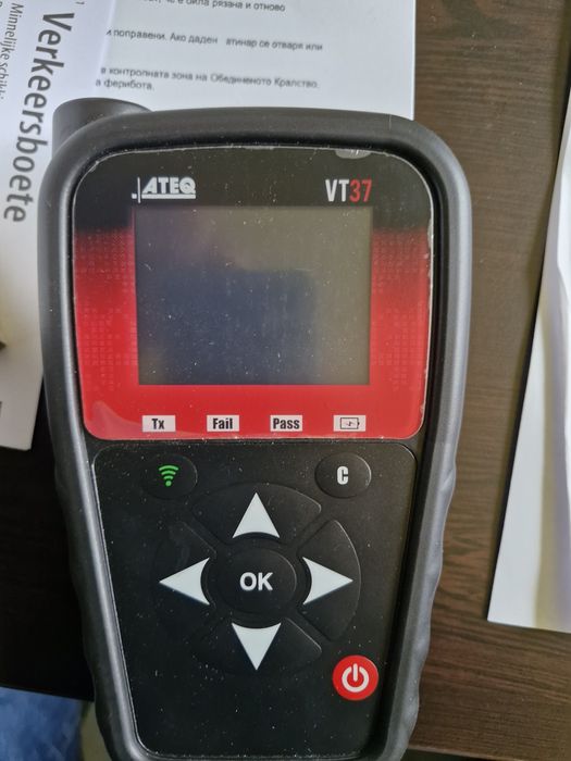 Устройство за обучаване на датчици за гуми  Ateq vt37