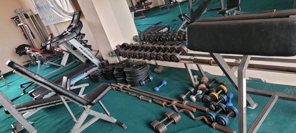 Fitness zal uchun jihozlar