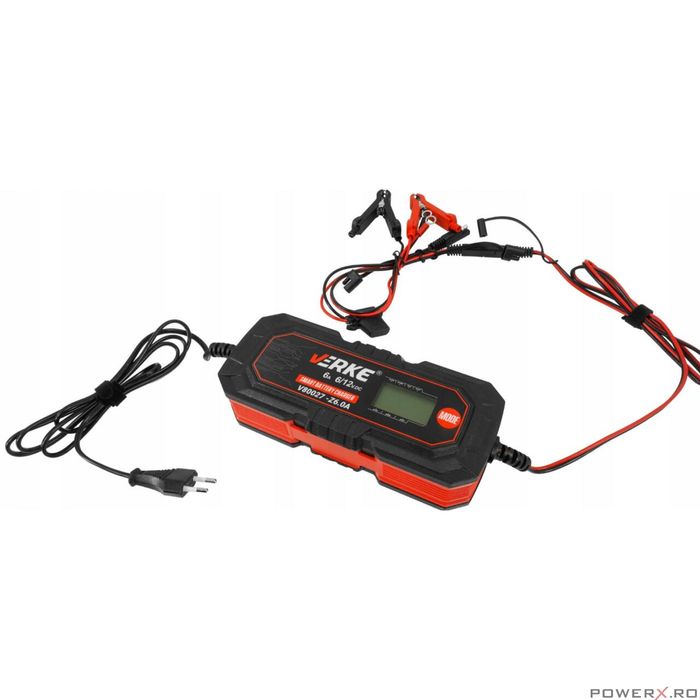 Redresor cu microprocesor, 6/12V Z6.0A, Verke