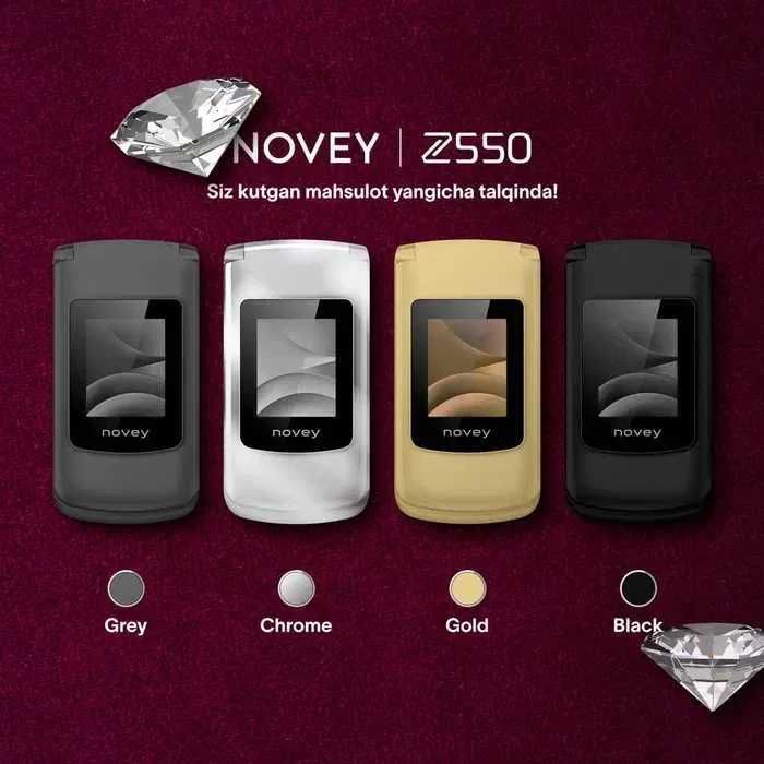 Novey Z550 (Yangi+Aksiya+Dostavka) Нокиа New-2026!