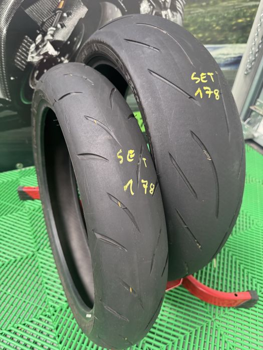 Set Anvelope Moto 120 70 17 si 180 55 17 Brodgestone S21 2022 Cauciuc Fata spate Set178