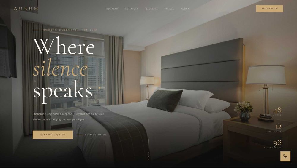 Web sayt yaratish xizmati