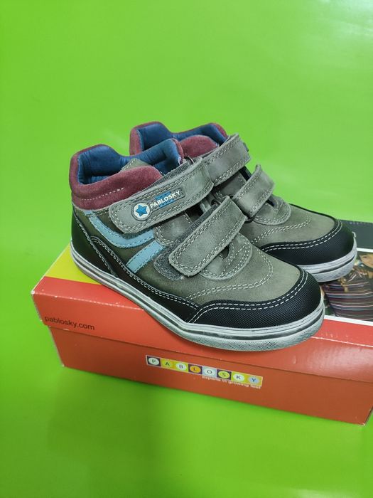 Полуботинки новые высокие кроссовки детские Испания оригинал Pablosky