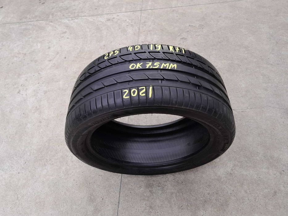O anvelopa vara 275 40 19 bridgestone potenza S001 runflat 7,5 mm 2021
