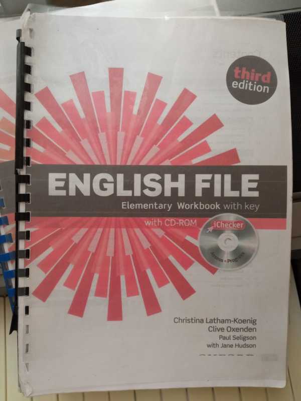 English file elementary workbook