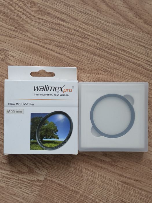 Sigma 56mm F1.4 Sony E-mount + филтър Walimex Pro Slim MC UV 55mm | Перфектно състояние