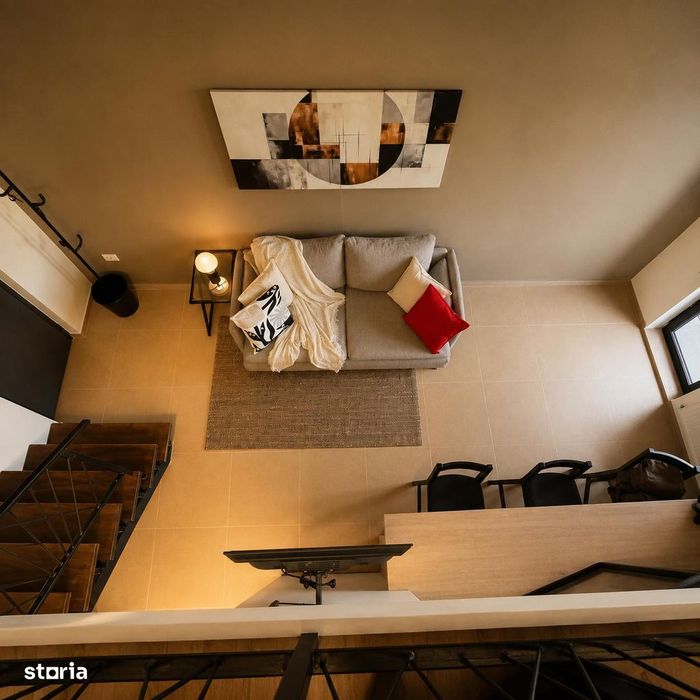 Apartament pe două niveluri mobilier la comandă  loc de parcare inclus