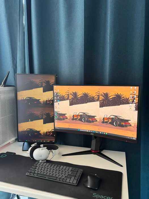 PC Setup 2025 AMD Ryzen 7 7800X3D 4.2 GHz, RTX 4080 16 GB, RGB 64 GB, Samsung 990 Pro 2 TB SSD