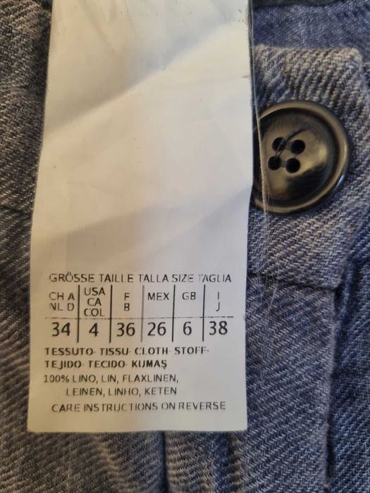 Ленен панталон Weekend Max Mara, размер S