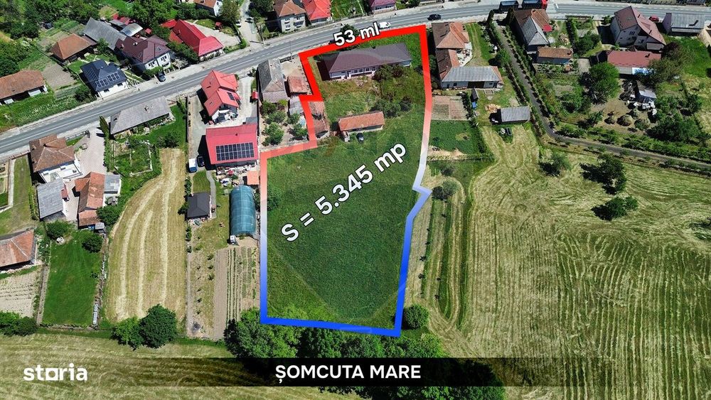 Oportunitate Investițională – Teren Comercial Premium În Șomcuta Mare