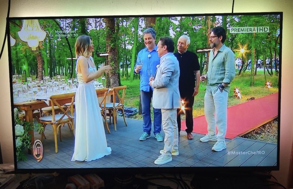Tv 140cmSmart4K Ultra HD nou la cutie